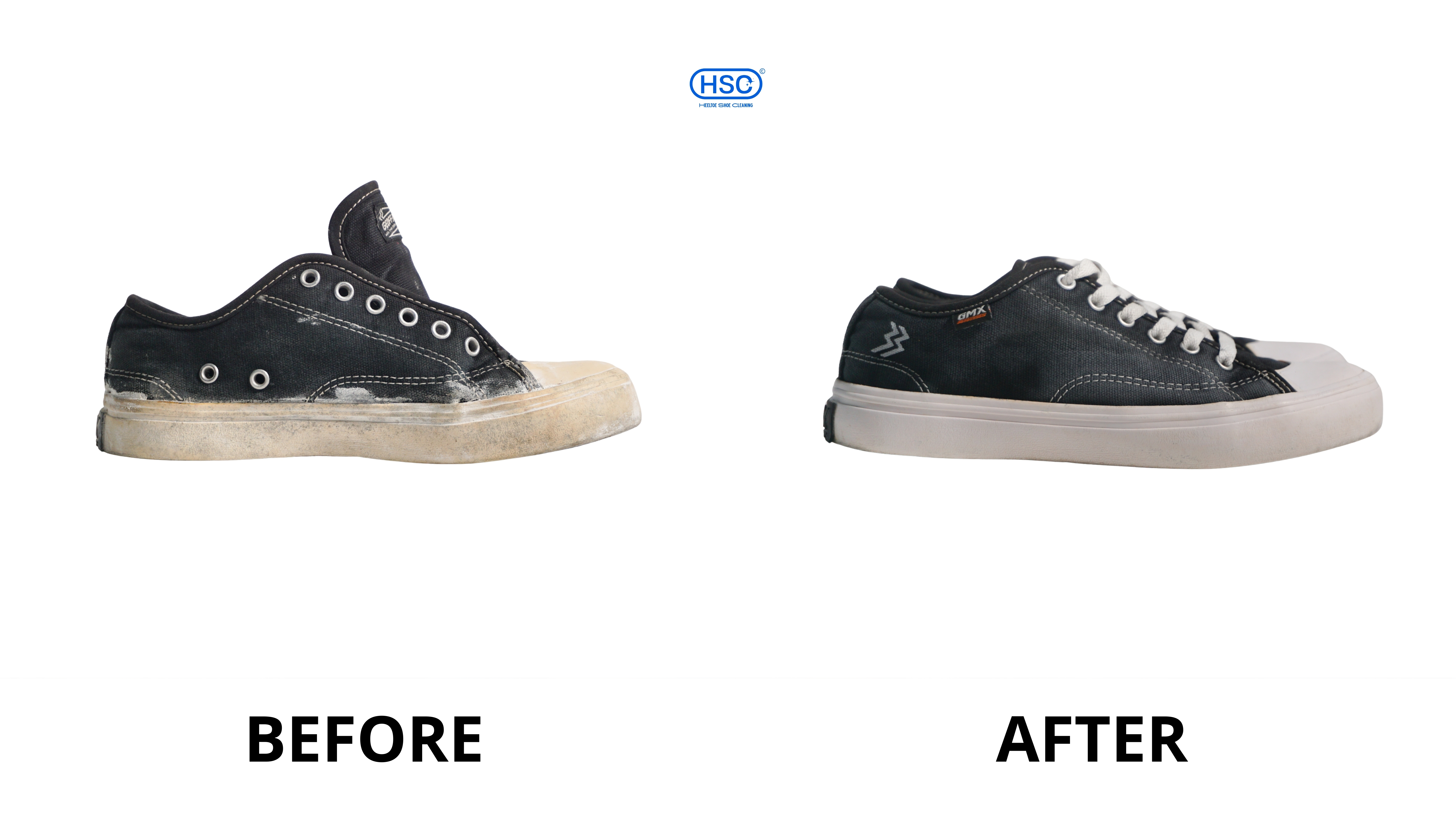 Proses cuci-sepatu Heeltoe Cilacap