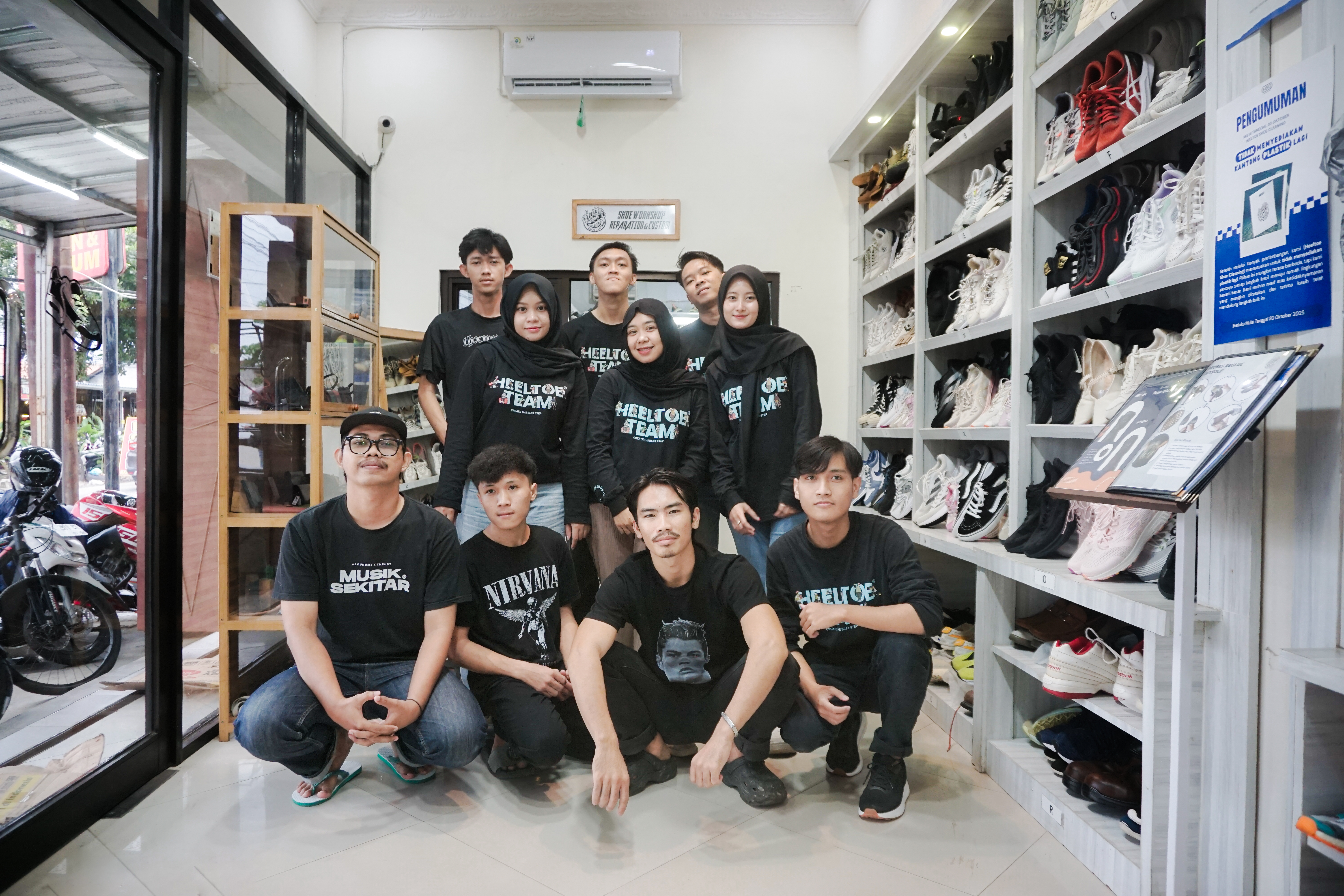 Tim Heeltoe Shoe Cleaning Cilacap